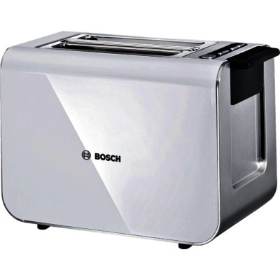 Bosch TAT8611GB Styline Collection 2 Slice Toaster in White & Stainless Steel